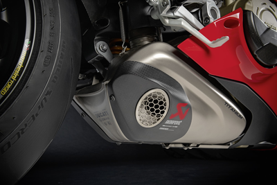 Ducati Panigale V4 Streetfighter V4 Akrapovic Racing Auspuff Schalldämpfer Titan - Bild 3 von 3