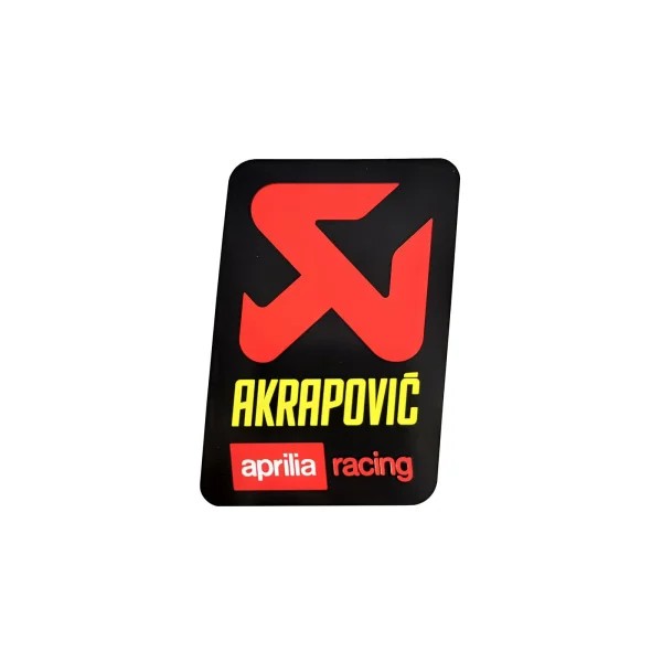 Akrapovic Aufkleber 88 mm hitzefest